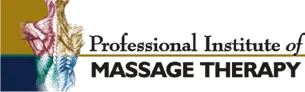 professional institute of massage therapy logo
